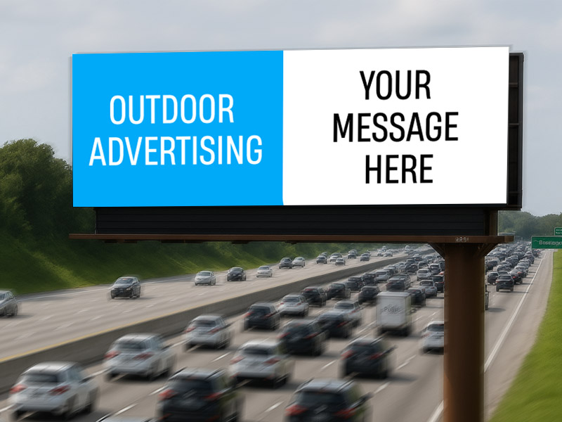 Digital billboard example